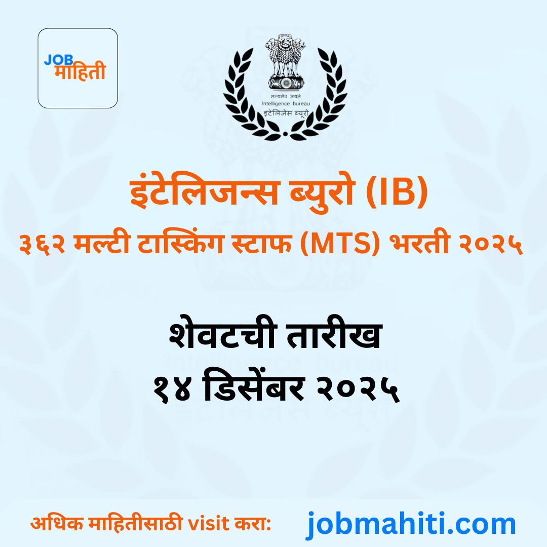 मल्टी टास्किंग स्टाफ (MTS) भरती २०२५